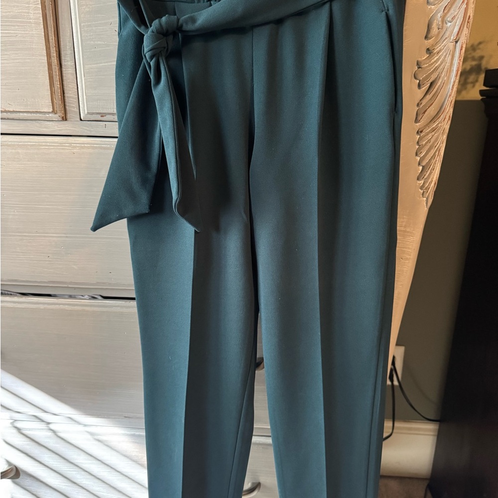 Elegant Teal Women's Pants